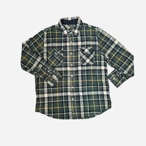 Men's‎ Green Plaid Shirt